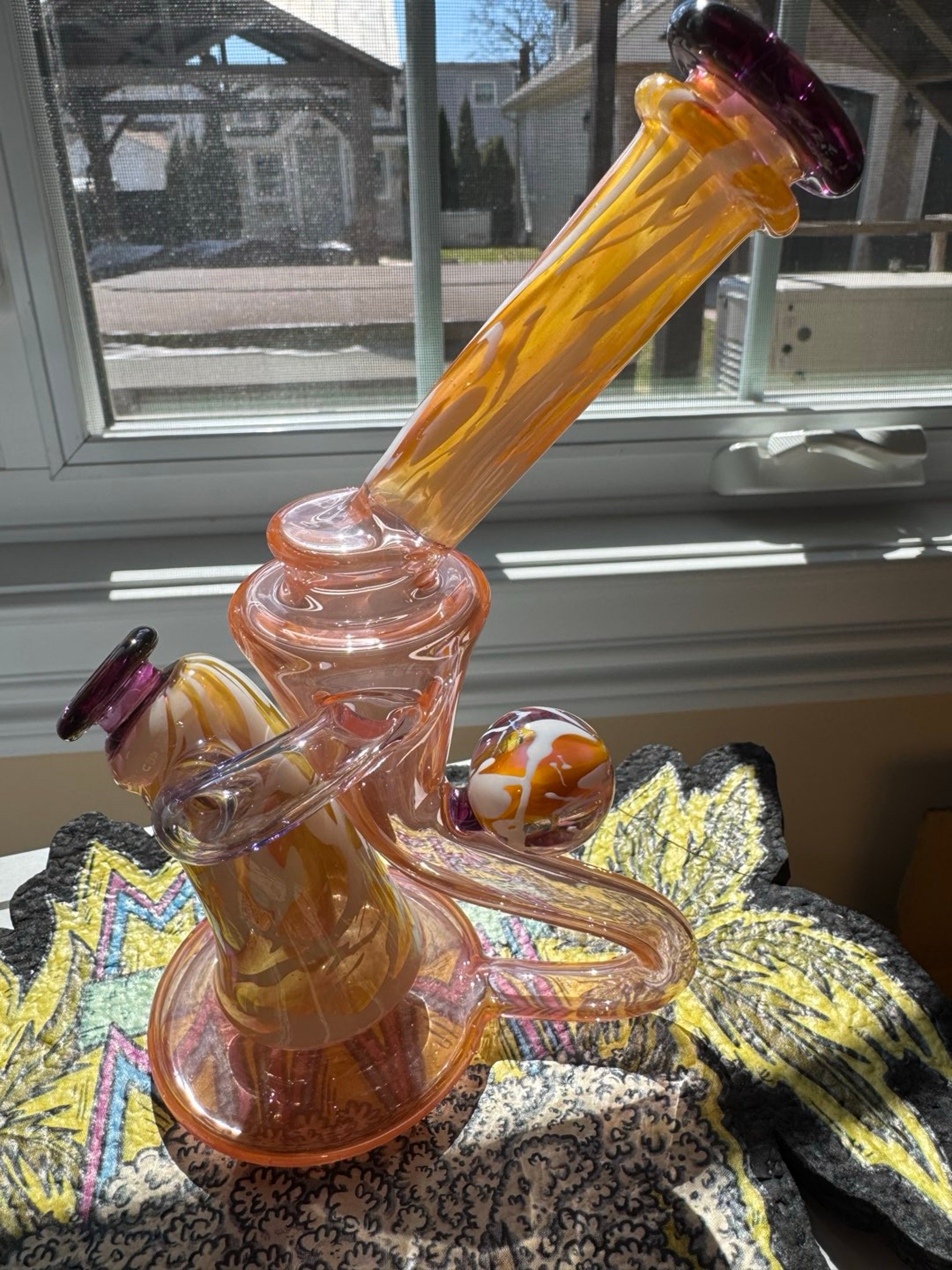 Kilo Glass Recycler Orange image 0