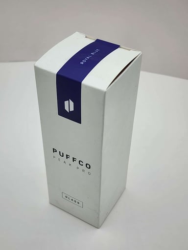 Preview pic of Puffco Peak/Peak Pro Glass Top - Royal Blue (new in box)