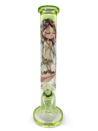 Preview pic of IB LINDA BIGGS STRAIGHT TUBE BONG