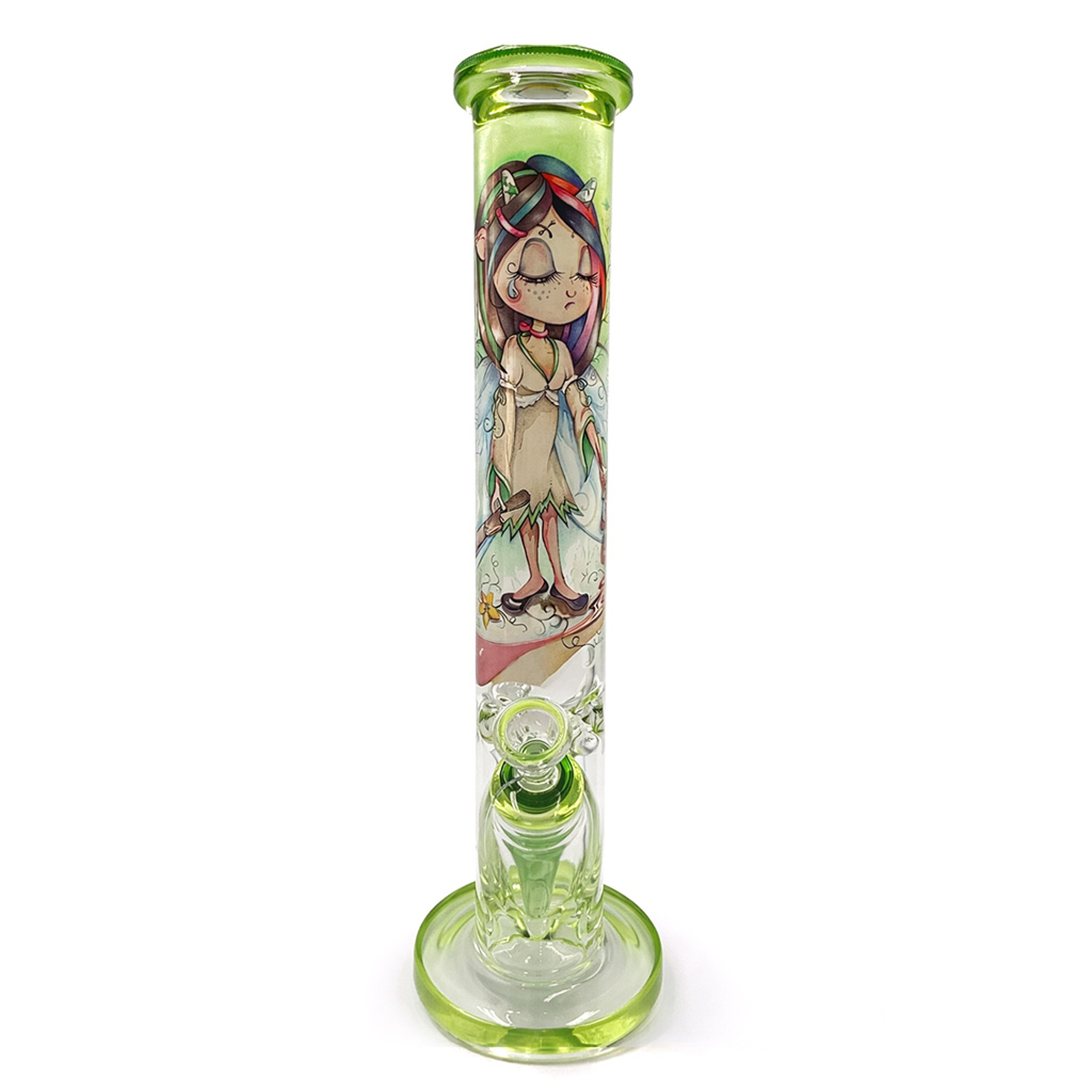 Preview pic of IB LINDA BIGGS STRAIGHT TUBE BONG