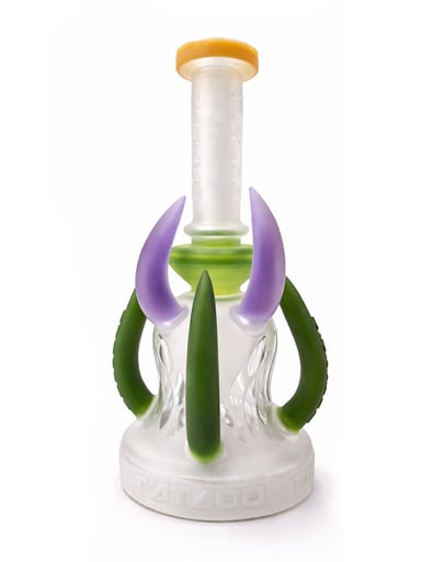 Preview pic of LOOKAH 13 INCH FROSTED TATTOO DAB RIG