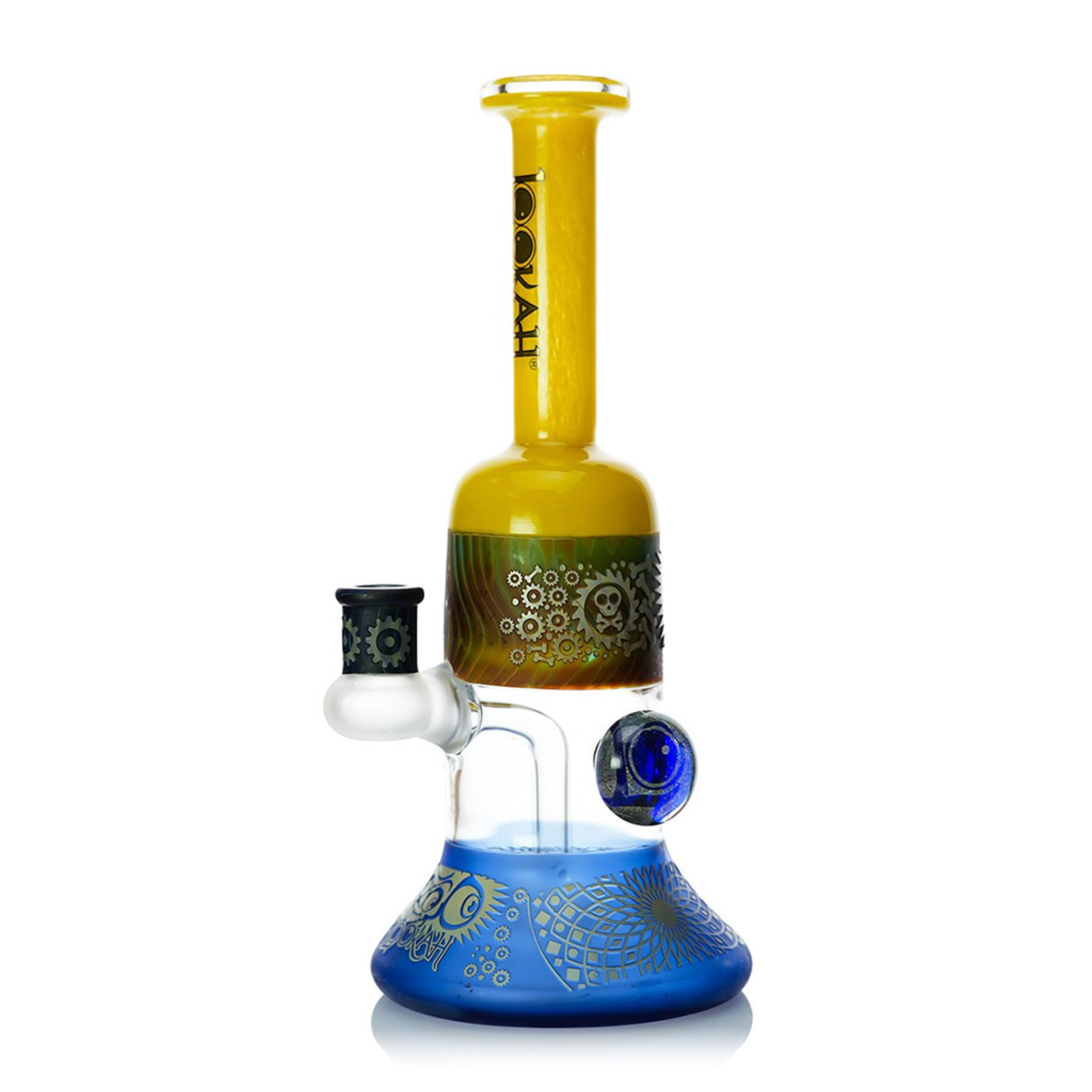 LOOKAH 10 INCH GANJA GEARS DAB RIG image 0