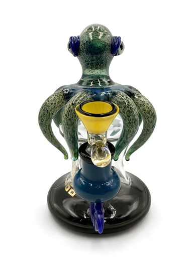 Preview pic of TATAOO BY LOOKAH SANDBLASTED TALISMAN GLASS RIG
