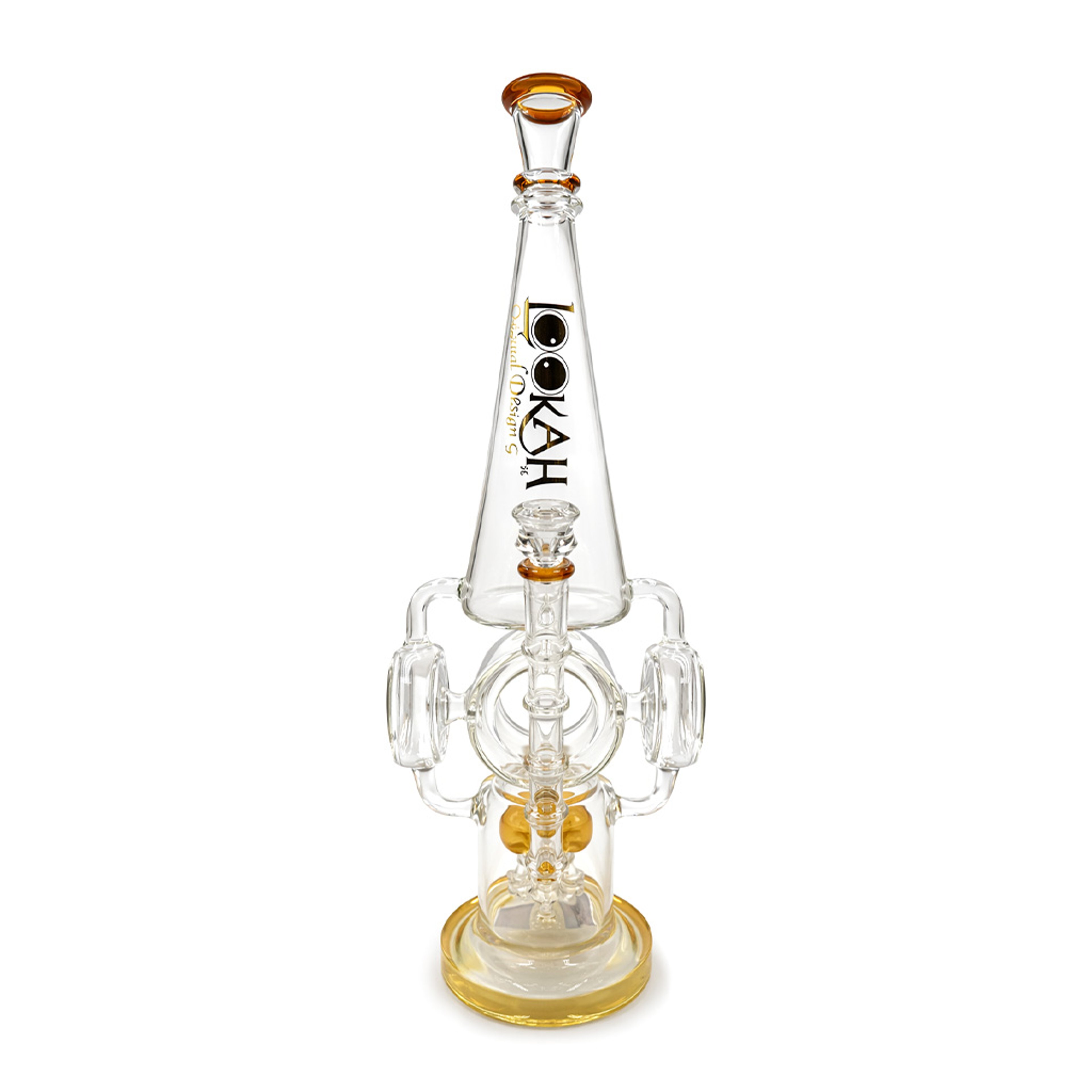 LOOKAH 15 INCH DOUBLE BARREL RECYCLER UFO RIG image 0