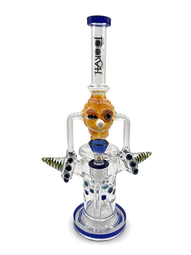 Preview pic of LOOKAH 14 INCH CRAZY CLOWN RECYCLER DAB RIGS