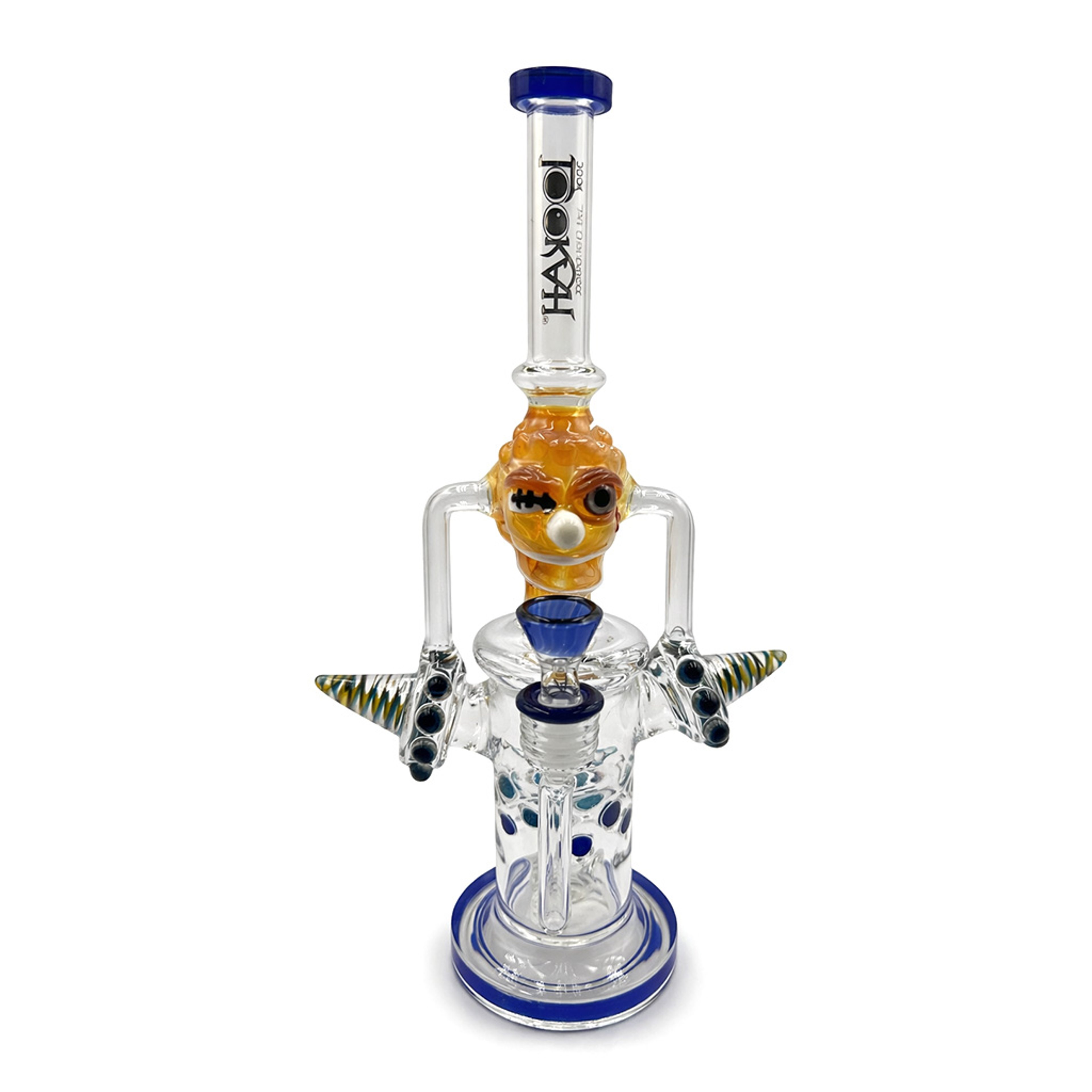 Preview pic of LOOKAH 14 INCH CRAZY CLOWN RECYCLER DAB RIGS
