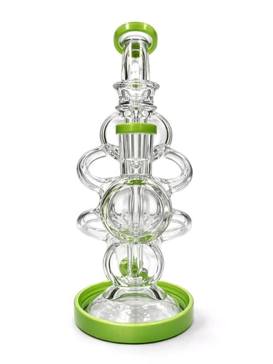 Preview pic of LOOKAH 12 INCH RECYCLER-STYLE MULTI-CHAMBER DAB RIG