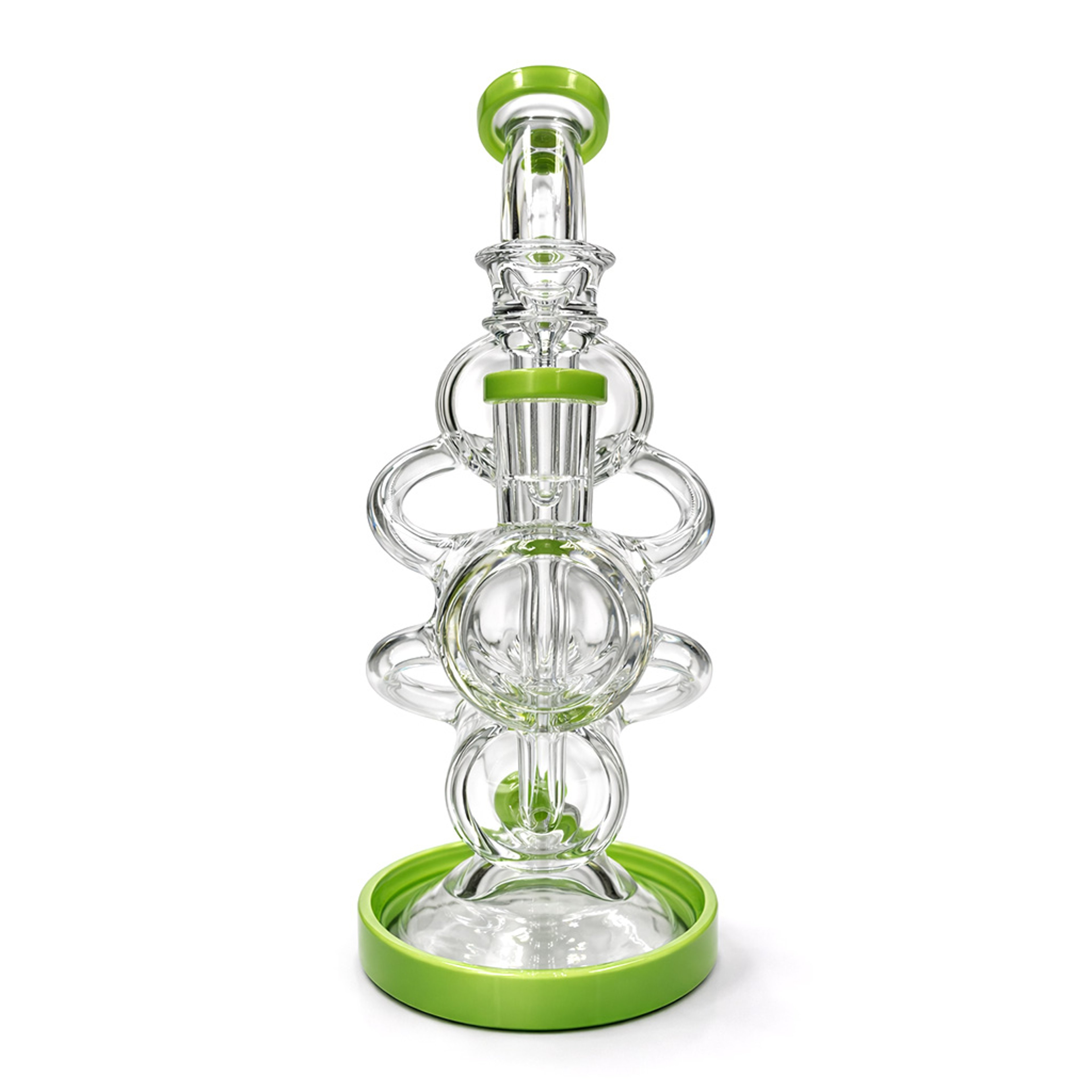 LOOKAH 12 INCH RECYCLER-STYLE MULTI-CHAMBER DAB RIG image 0