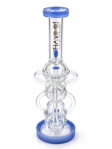 Preview pic of LOOKAH 12 INCH RECYCLER-STYLE MULTI-CHAMBER DAB RIG