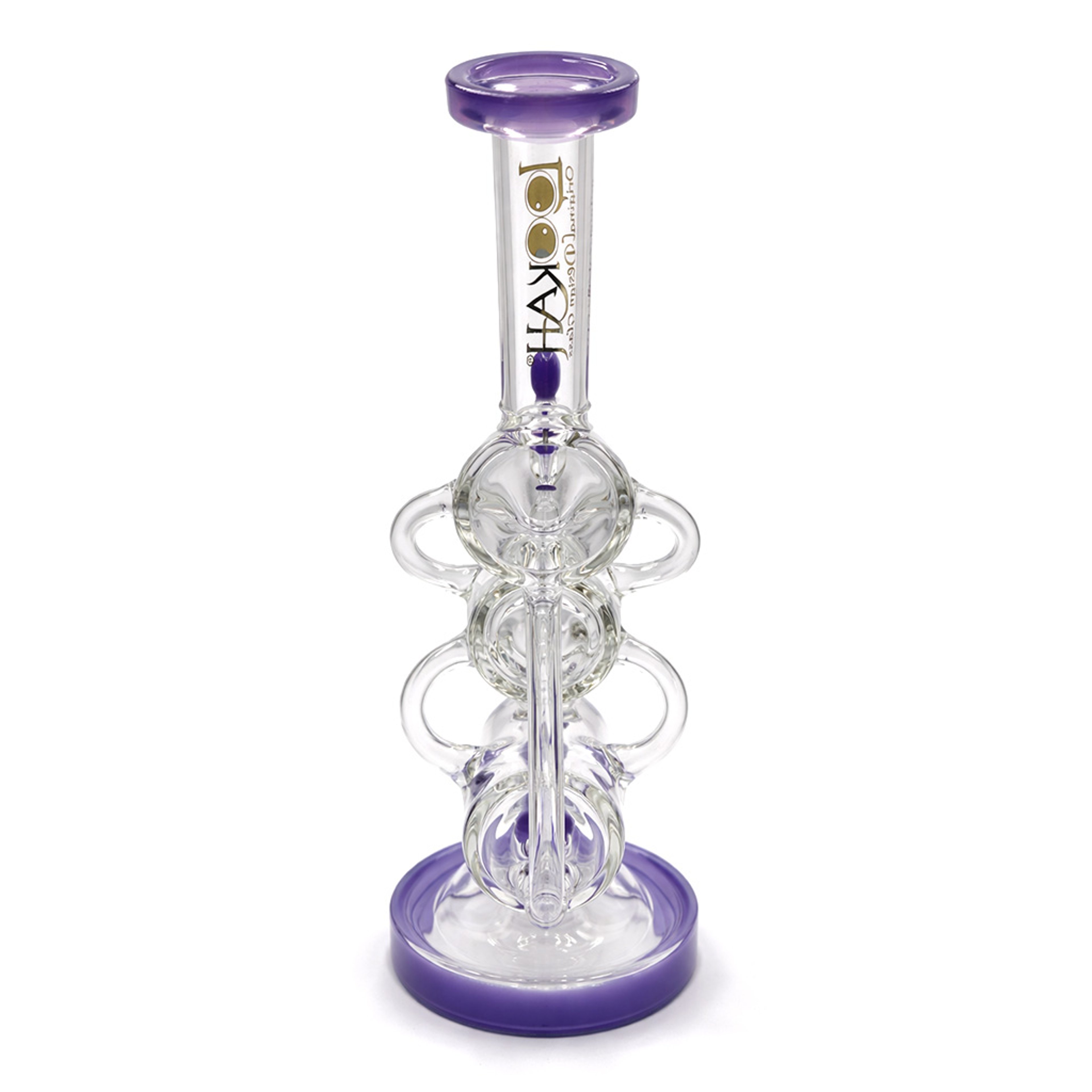 LOOKAH 12 INCH RECYCLER-STYLE MULTI-CHAMBER DAB RIG image 0