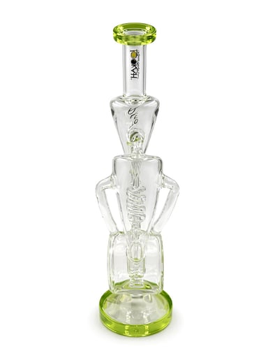 Preview pic of LOOKAH 15 INCH COIL PERC RECYCLER DAB RIG