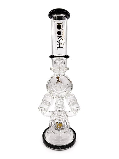 Preview pic of LOOKAH GLASS TSUNAMI COIL BALL STEMLINE RECYCLER RIG