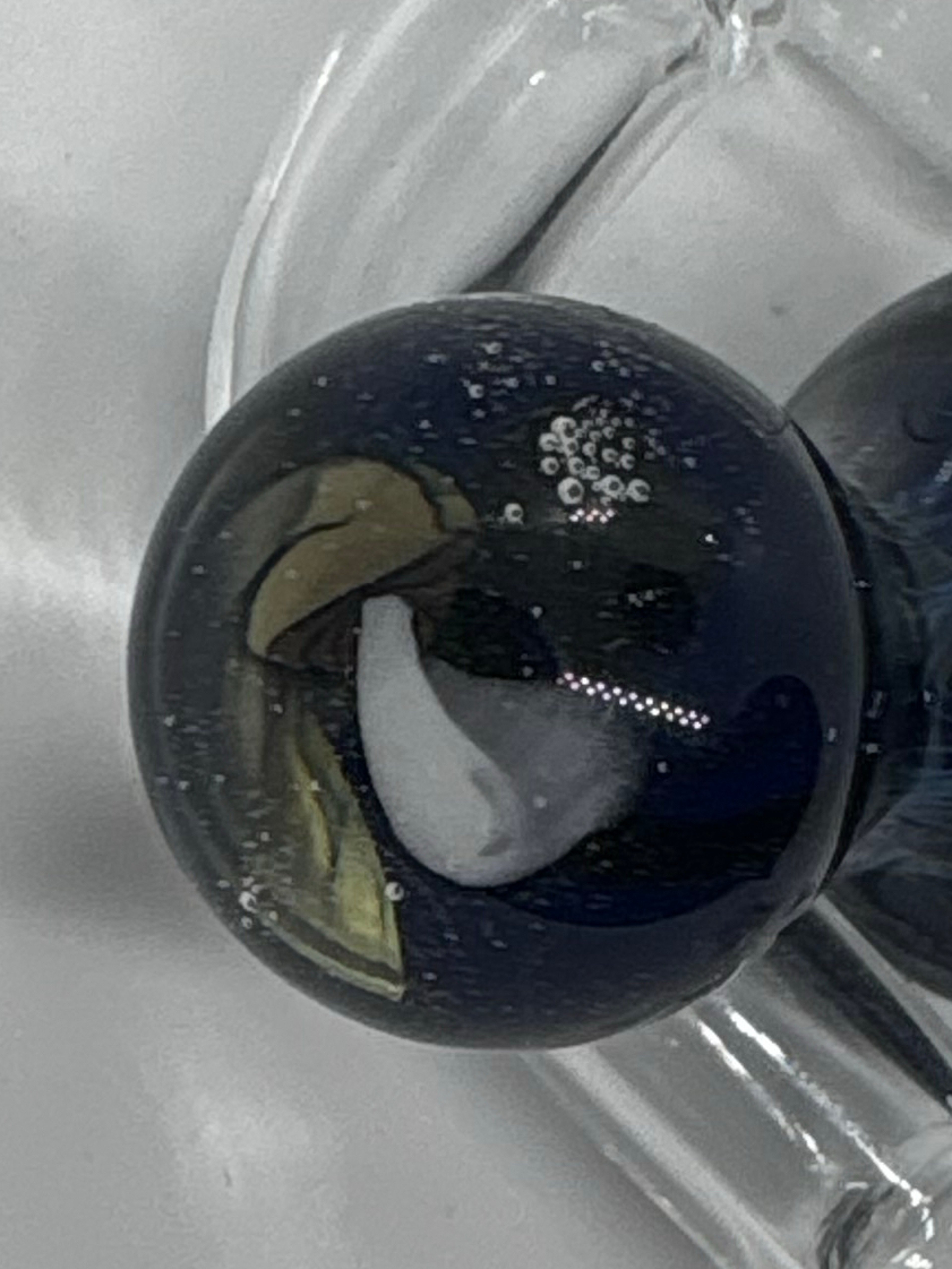 Mushroom Handblown Bubble Cap image 0