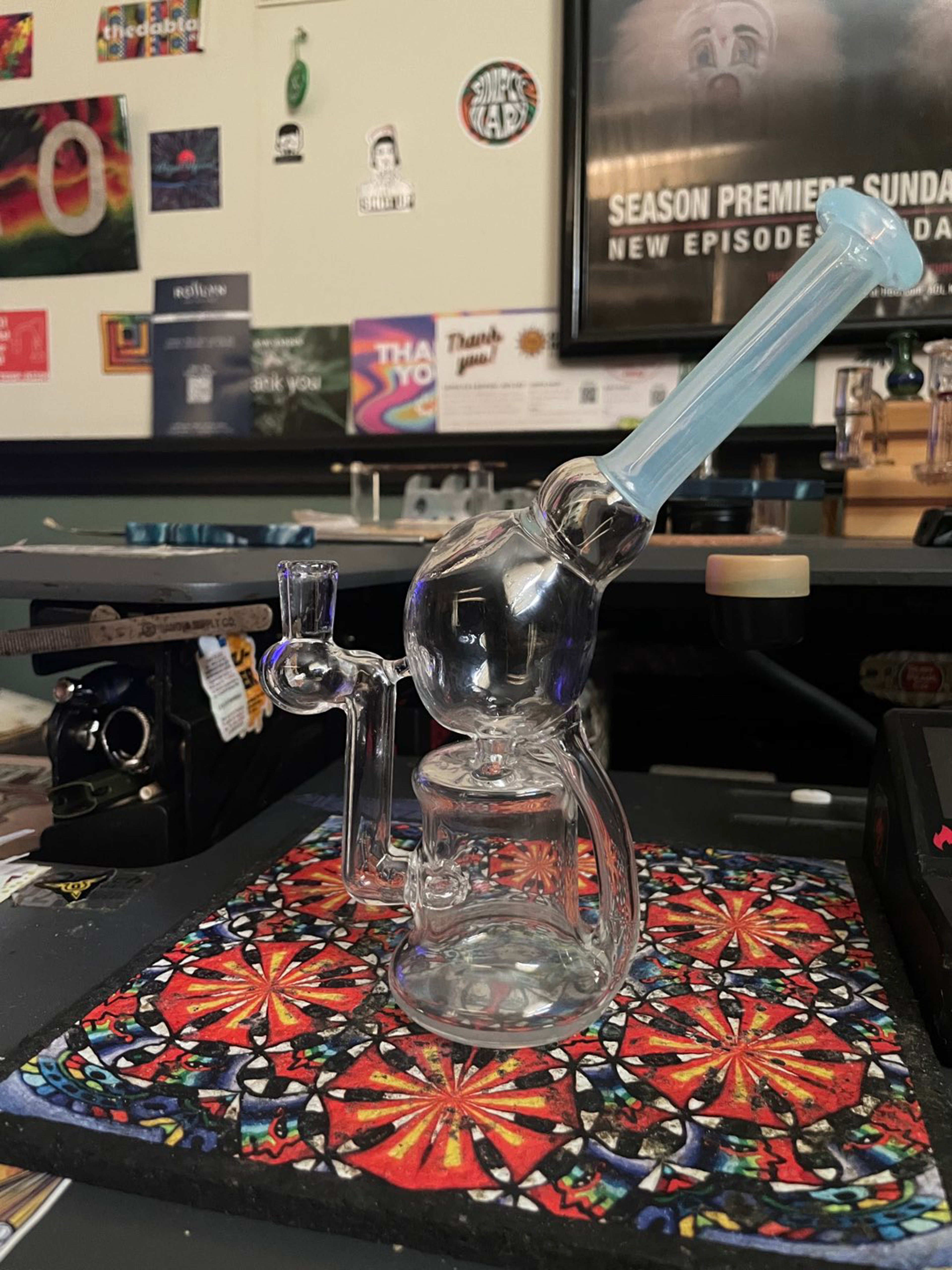 Preview pic of Clay B x HF Glass bubble dumping blooper.