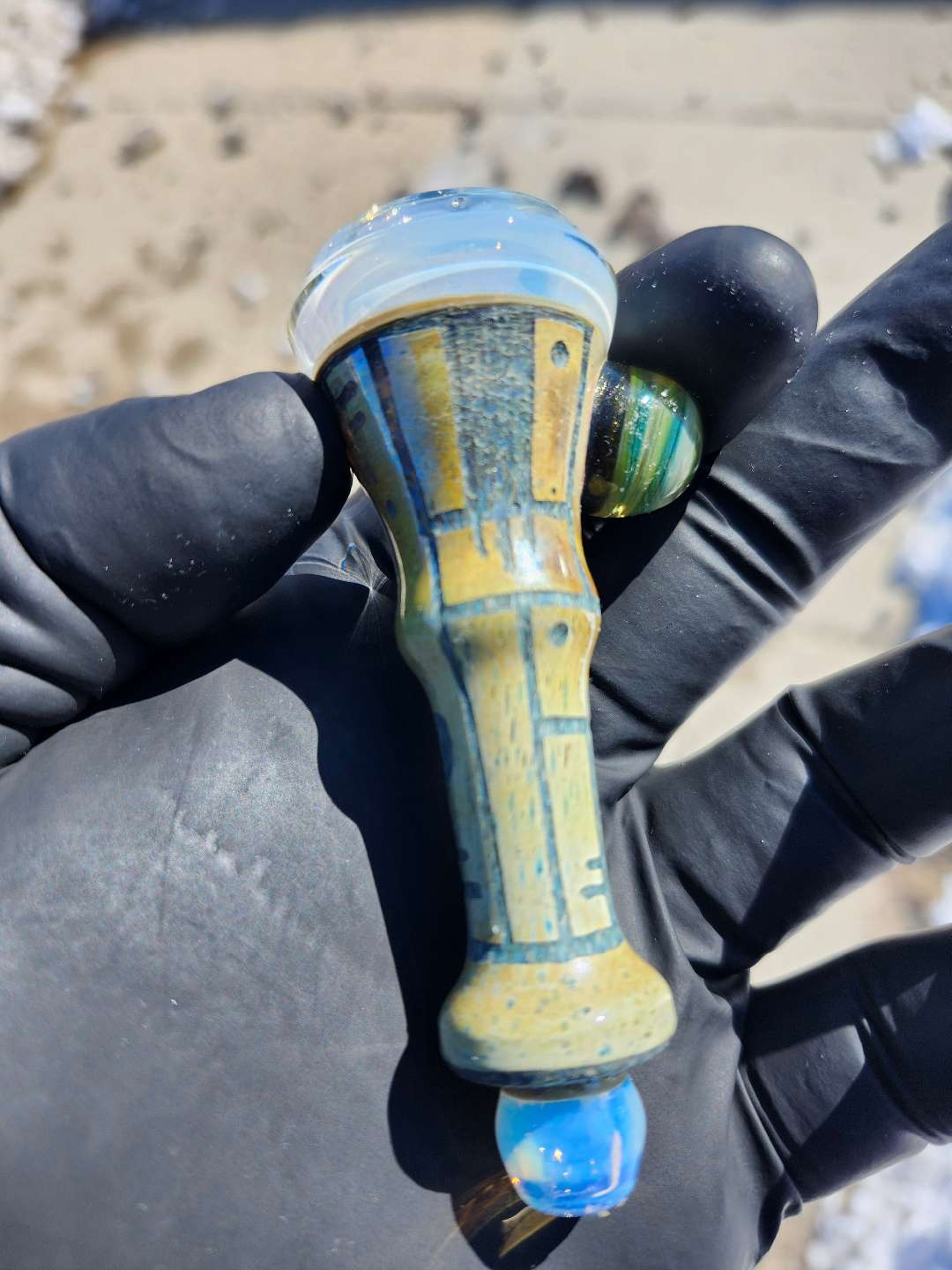 CORKIS PORTAL CARVED CHILLUM image 0