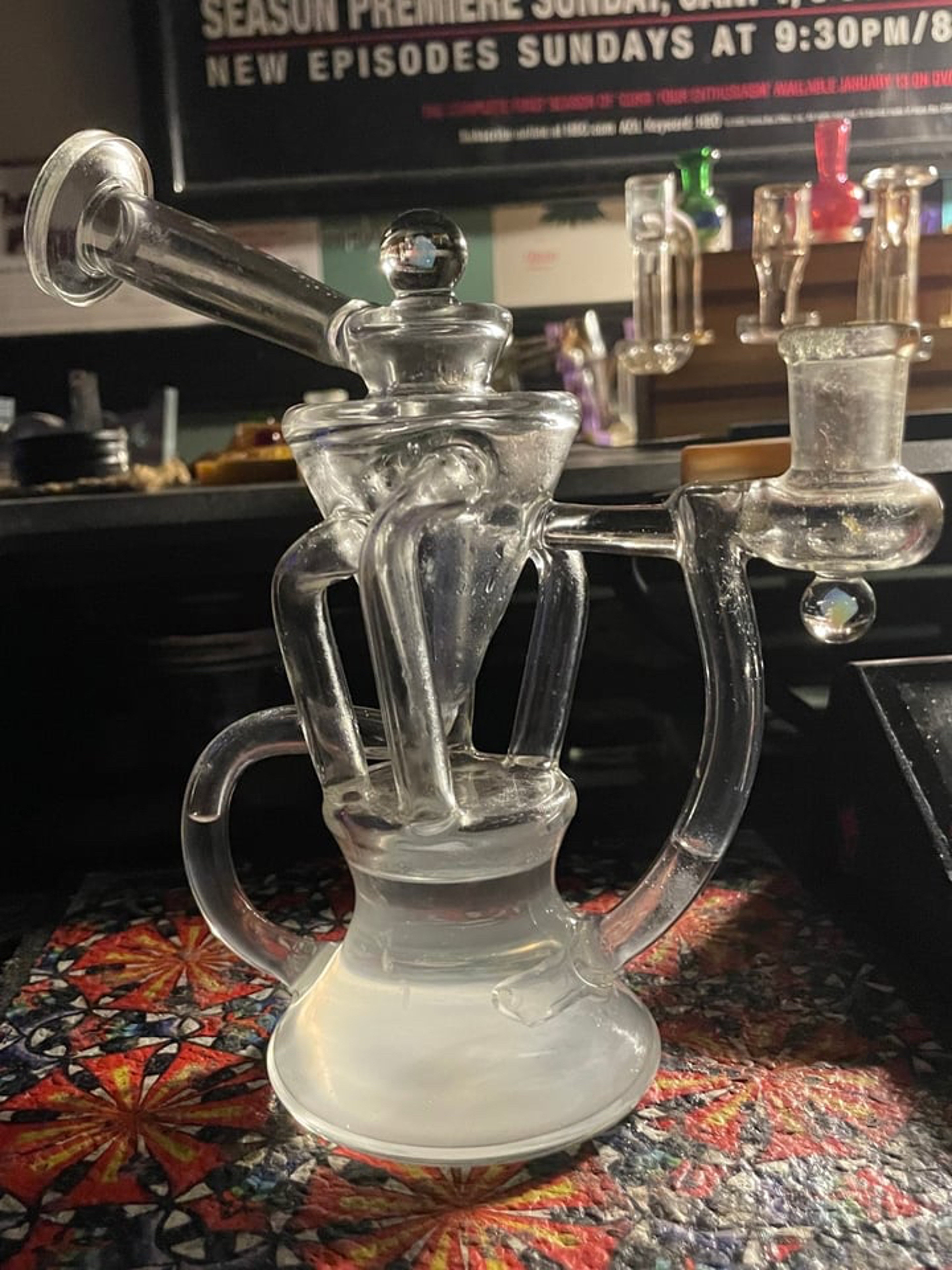 Biao T, Clear Quad Uptake recycler, 2x opal accents. image 0