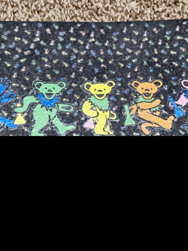 Preview pic of 2019-2020 limited edition dancing bears mat only 100 were made this is 44/100