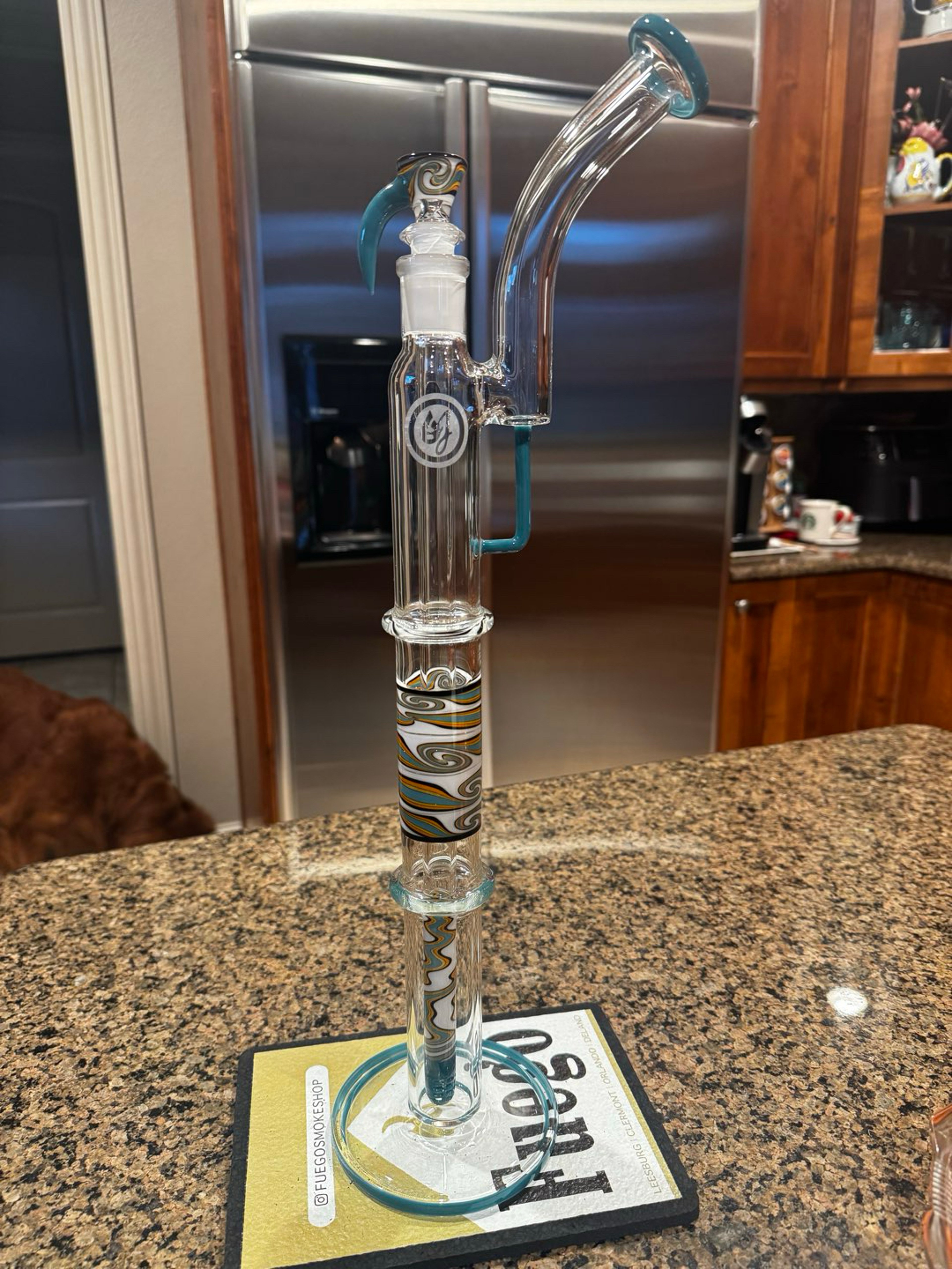 OJ Flame King Bubbler image 0