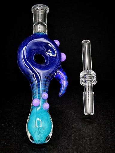 Preview pic of Aqua X Purple Nectar Collector 10mm