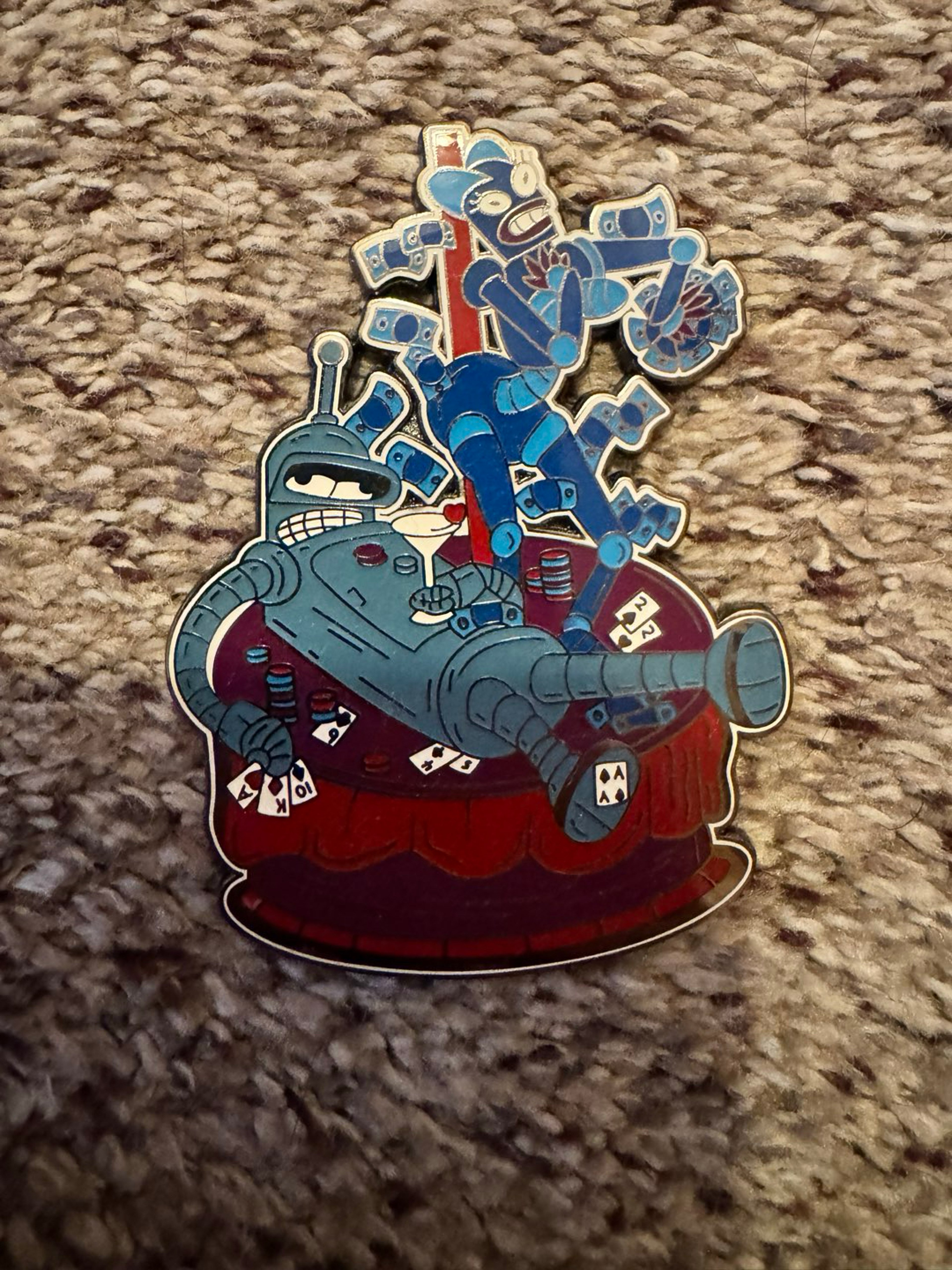 Bender on a bender AP/PP V2 LE:1/4 triple back pin image 0