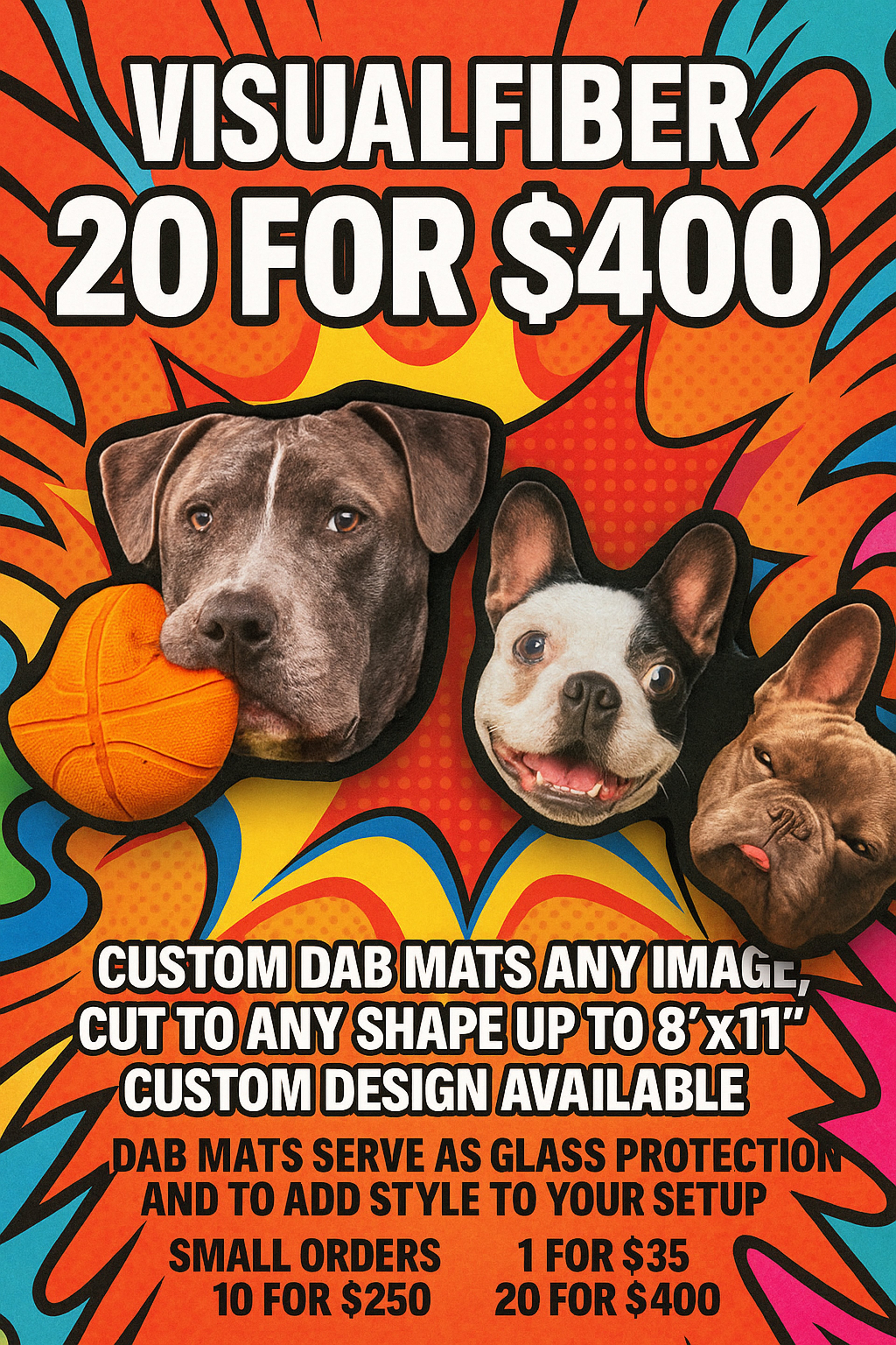 20 Custom mats image 0