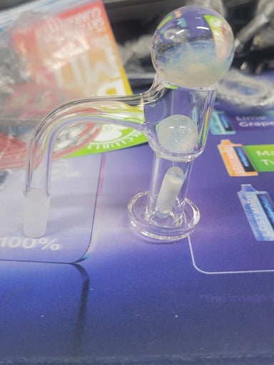 Preview pic of Faceless Marble Set x Yo Dabba 10mm Terp Slurper