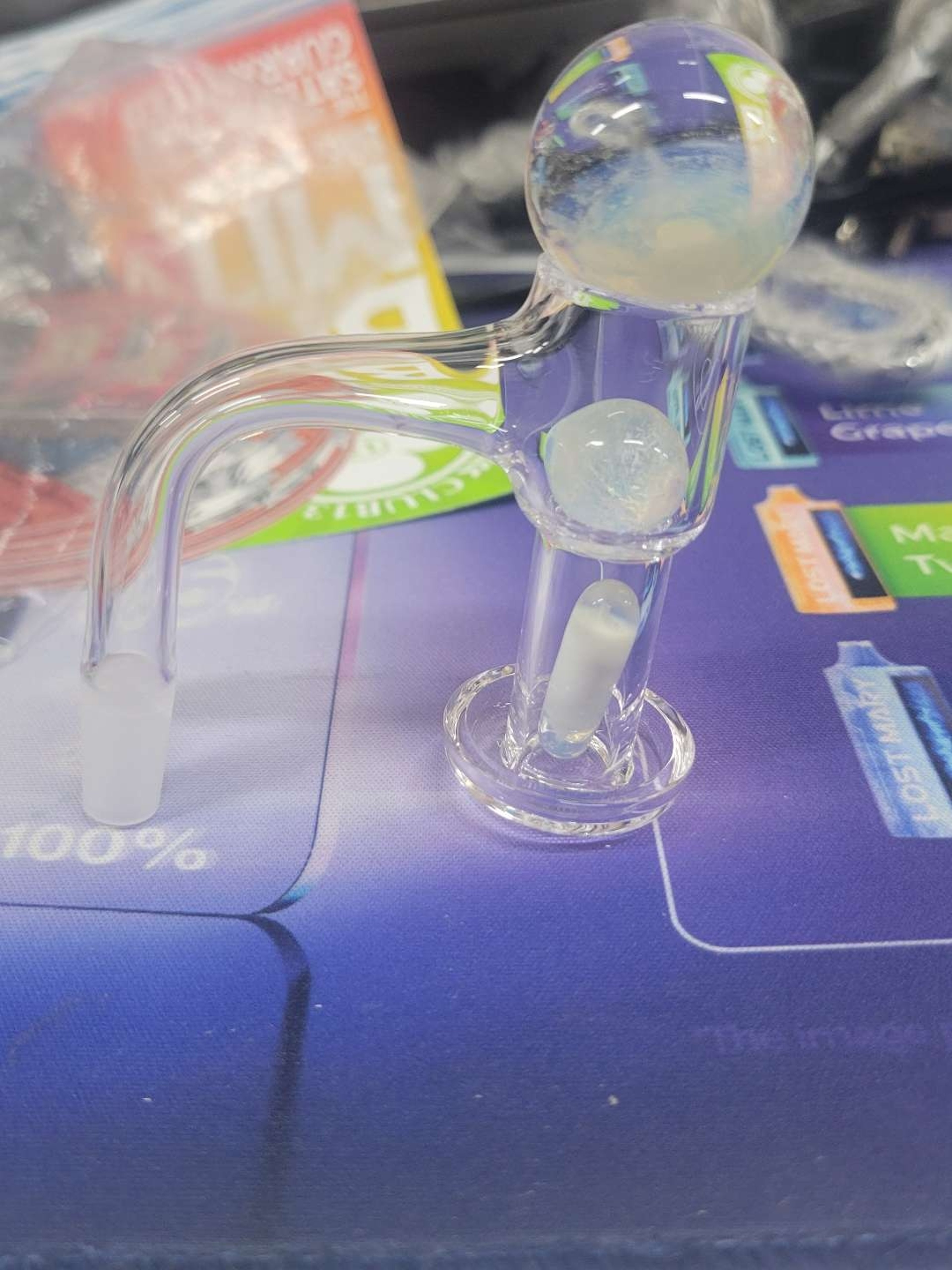 Faceless Marble Set x Yo Dabba 10mm Terp Slurper image 0