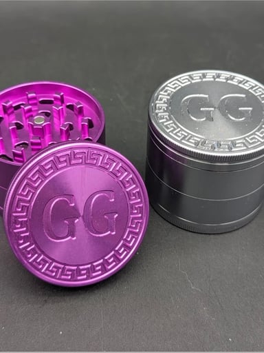 Preview pic of GREEK GLASS 4 PIECE METAL GRINDER