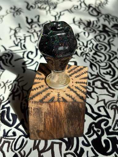 Preview pic of Crushed Opal Slide & Wooden Stand