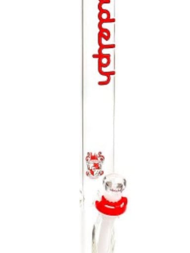 Preview pic of Illadelph Tall (21inches) 7mm Red Straight Tube