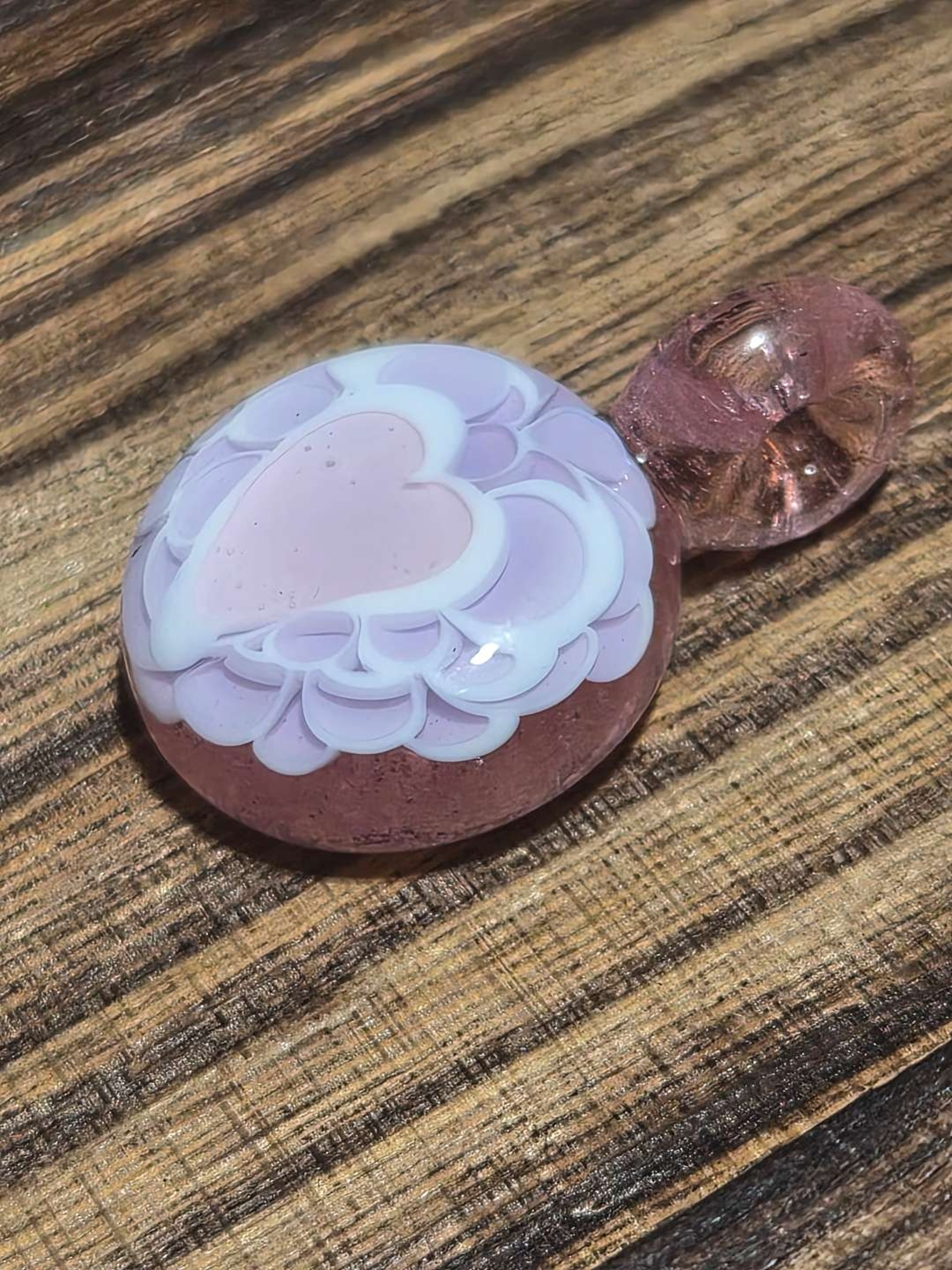 Preview pic of Dot Stack Heart Pendant