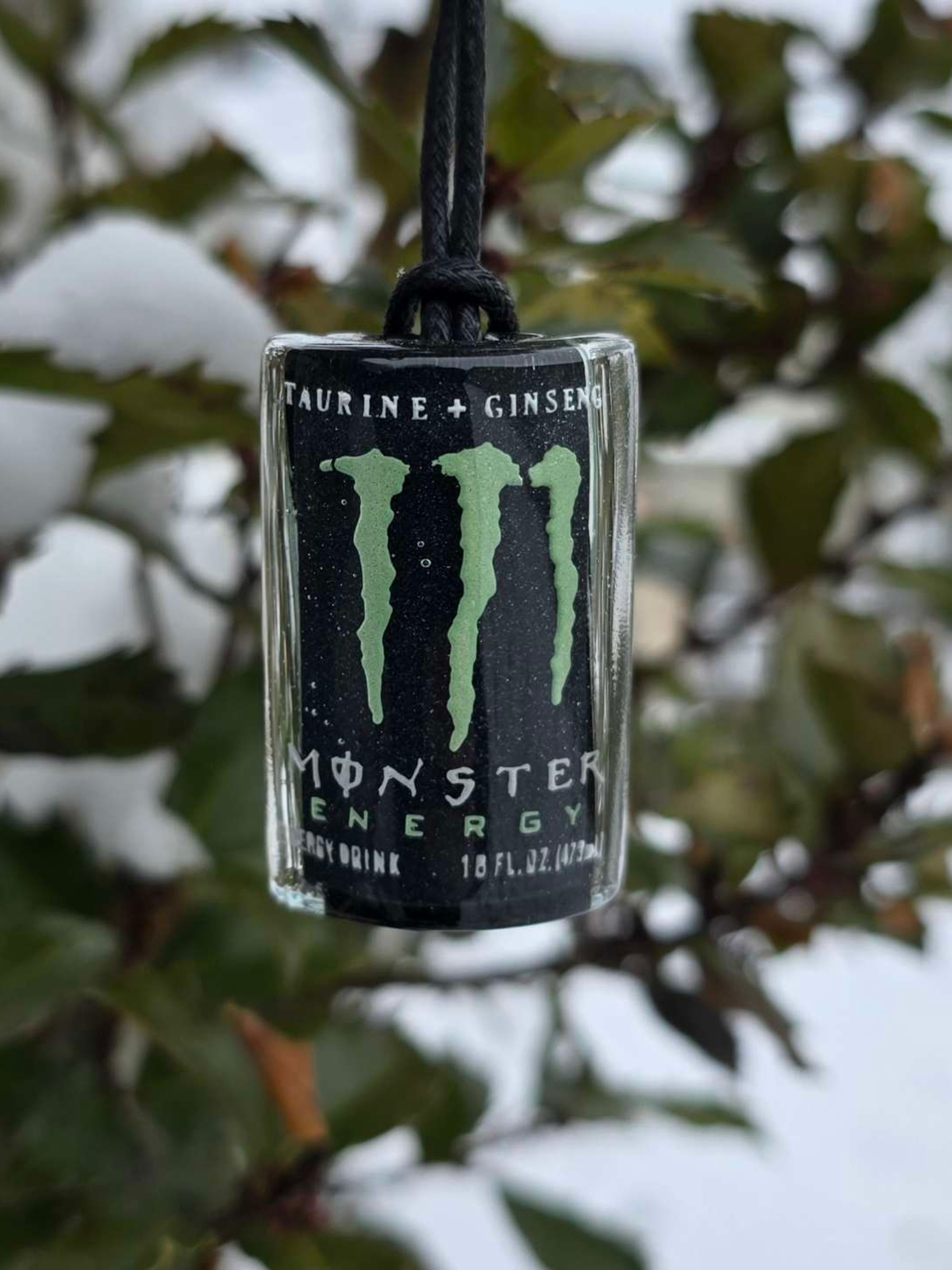 Preview pic of Monster Energy Drink Glow UV Pendant