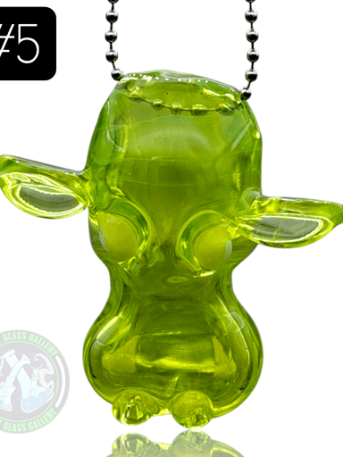 Preview pic of Tony Kazy Glass - Pendant #5 - Hippo Head