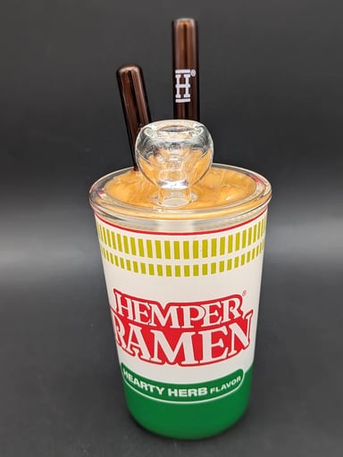 Preview pic of HEMPER RAMEN GLASS WATER PIPE | 14MM F