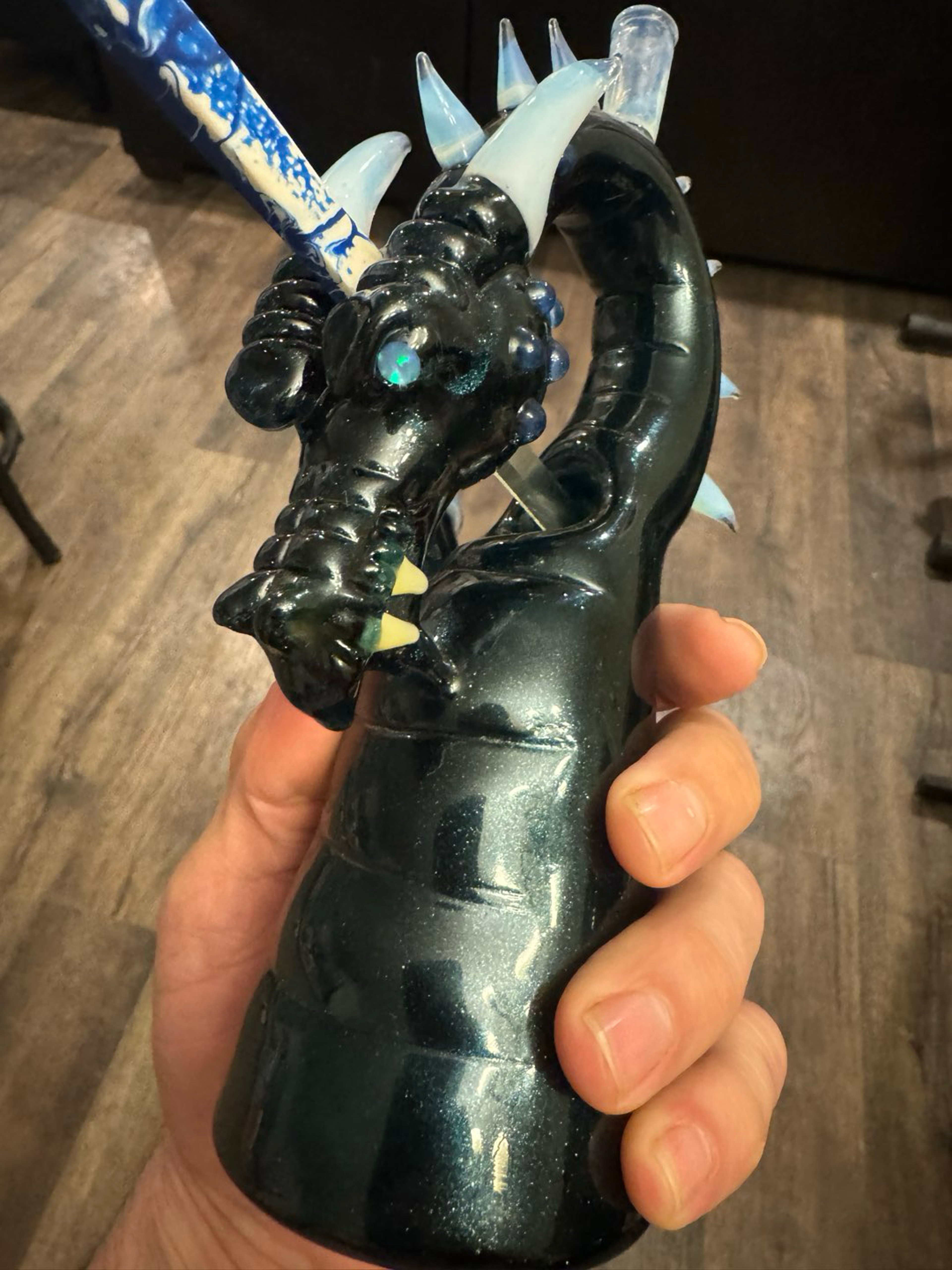 Preview pic of Large 14mm slayed dragon custom matching pendy