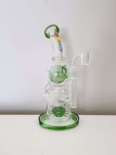 Preview pic of 12"H Sphere Recycler + Banger***Free Shipping***
