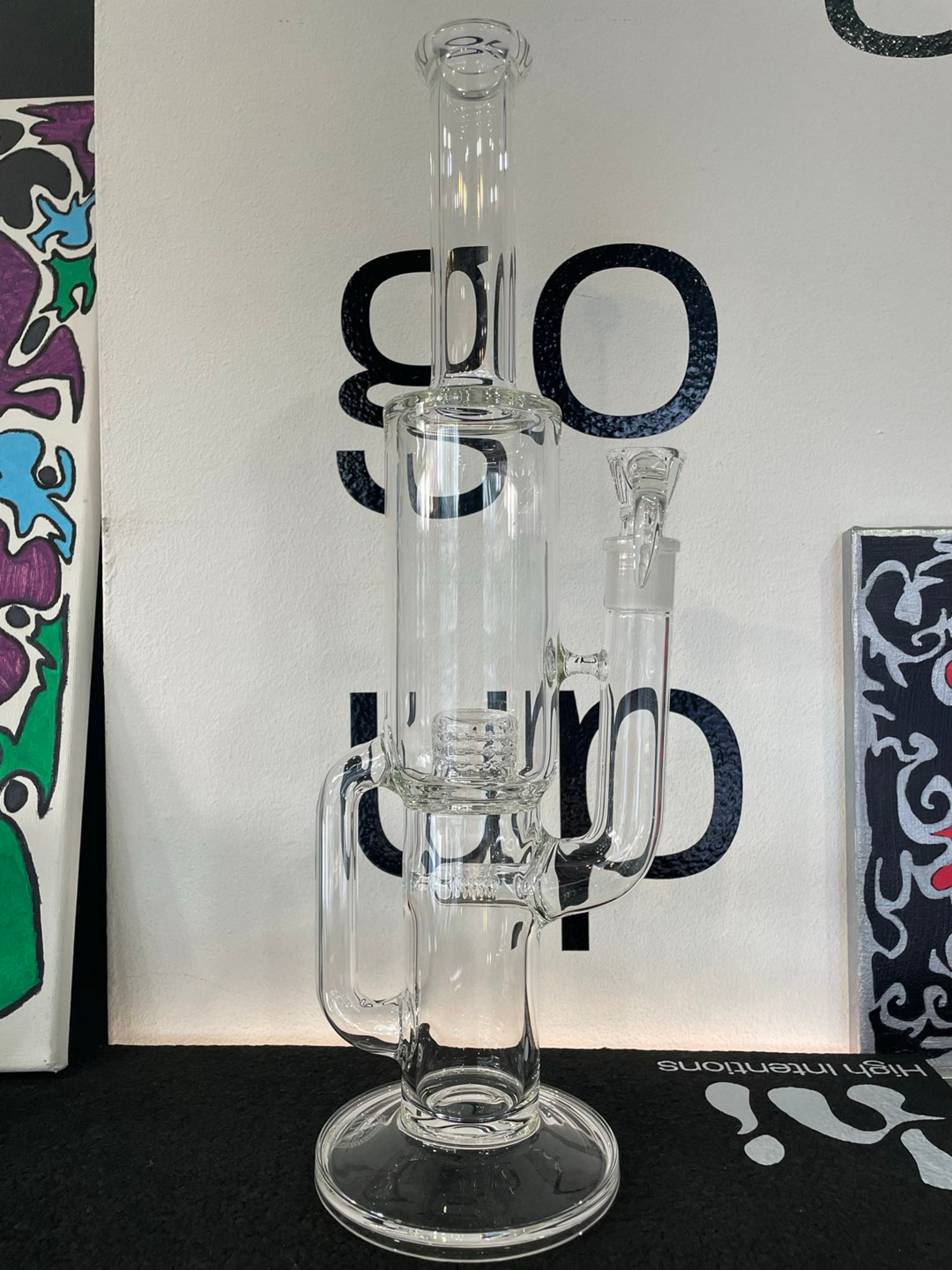 Preview pic of 2nd Quality Greek Grid Cap Drop Tube