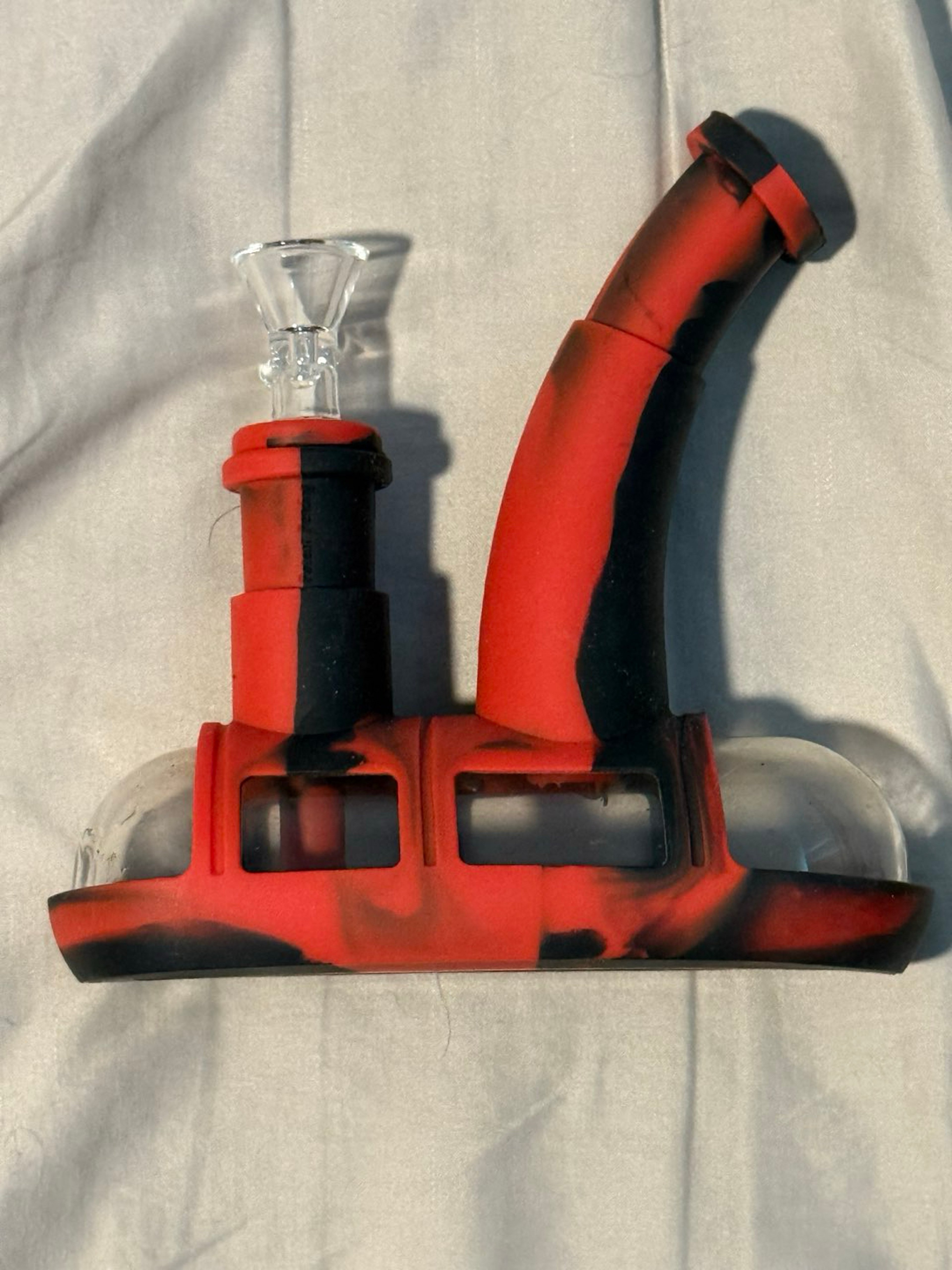 Ooze silicone bubbler pipe image 0