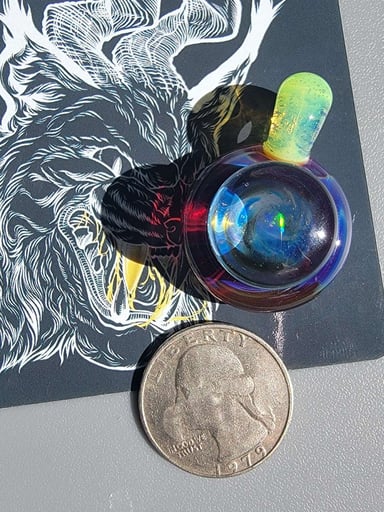 Preview pic of Alien Tech & Slyme Opal Pendant UV