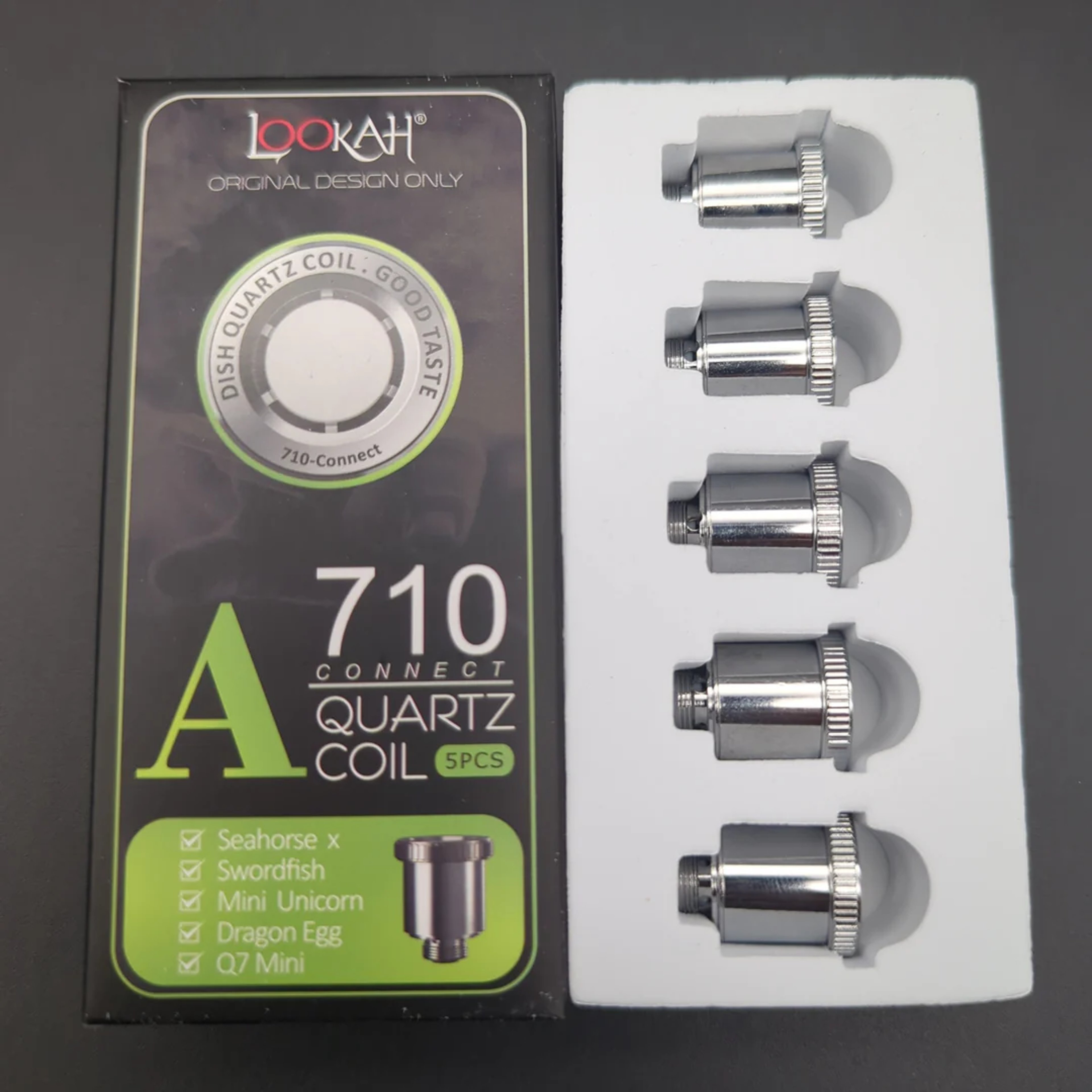 Preview pic of LOOKAH 710 CONNECT QUARTZ COIL A | 5PC | DISH