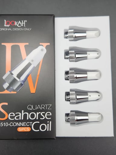 Preview pic of LOOKAH SEAHORSE PRO QUARTZ COIL IV | 5PC SET