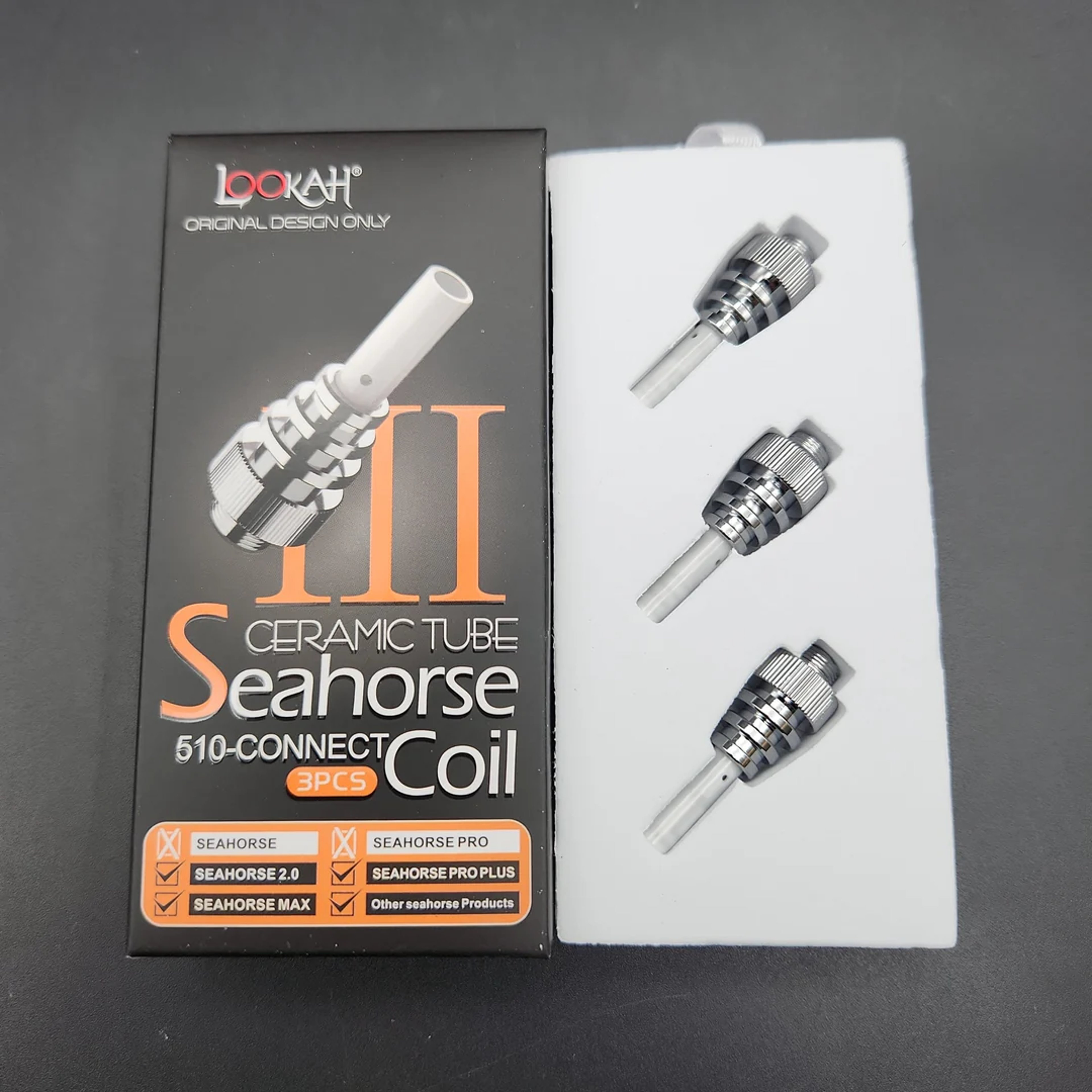 Preview pic of LOOKAH SEAHORSE PRO CERAMIC TUBE COIL III | 3PC SET