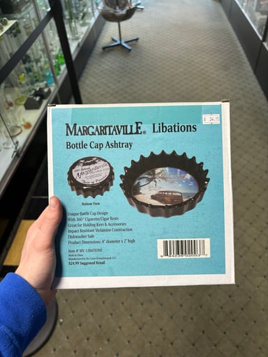 Preview pic of Margaritaville Bottle Cap Ash Tray