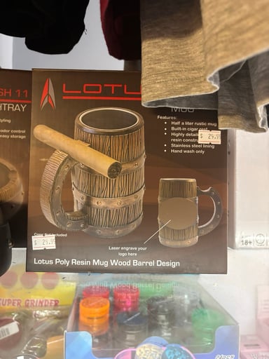 Preview pic of Lotus Cigar Mug / ashtray
