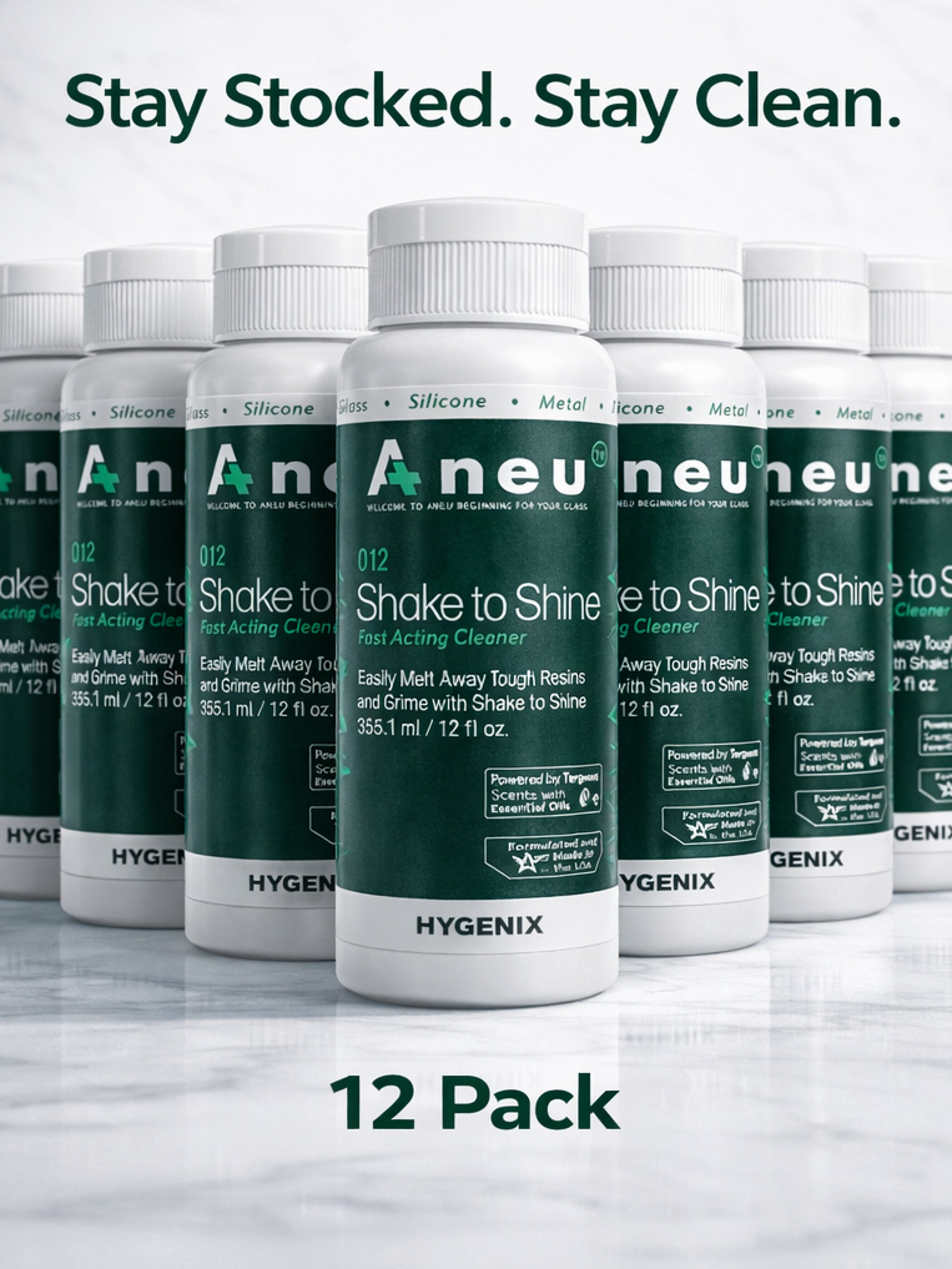 Preview pic of 12ct ANEU Shake to Shine - Fast Acting Cleaner