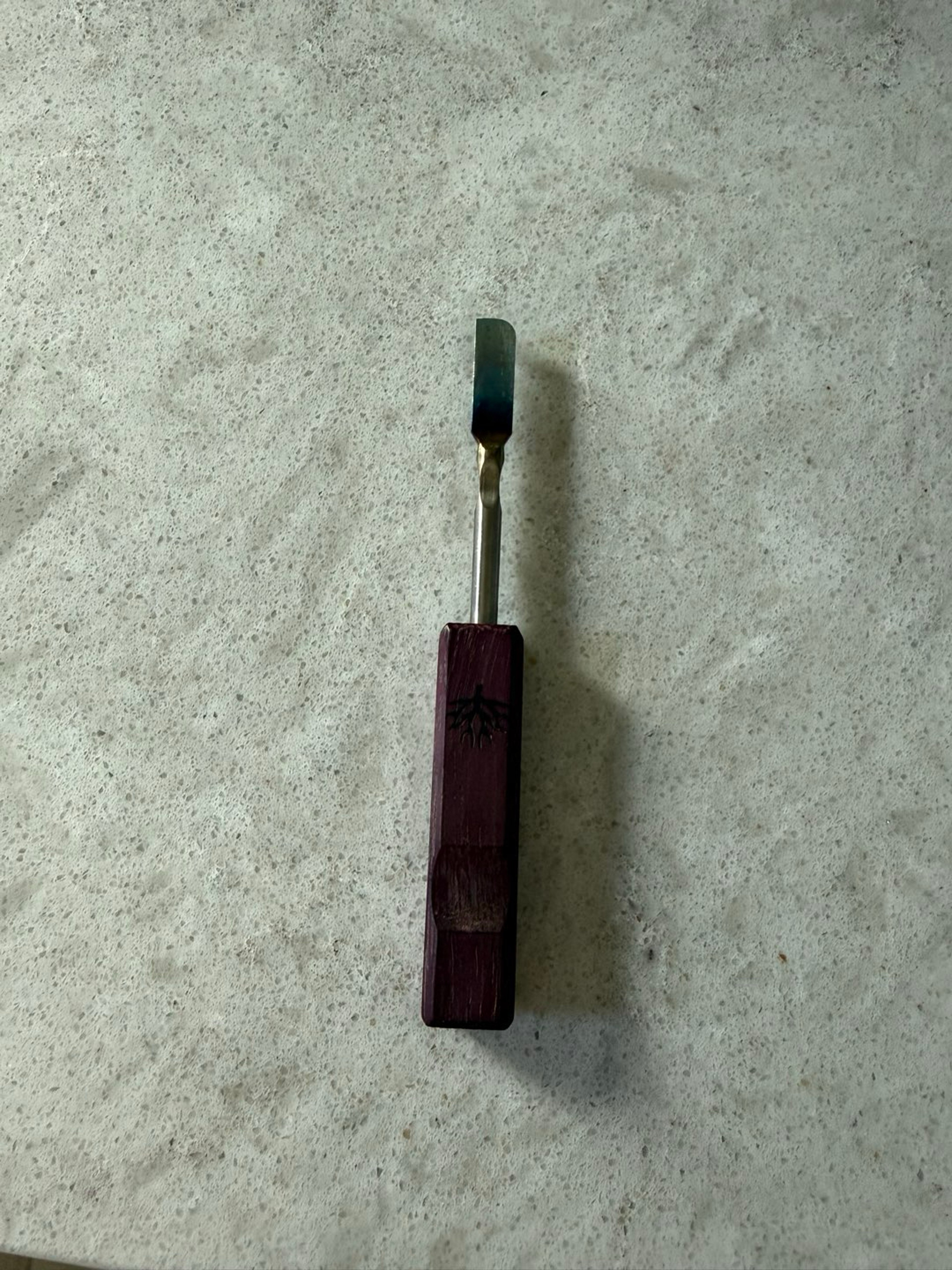 Preview pic of Mystic Timber Purpleheart pocket handle