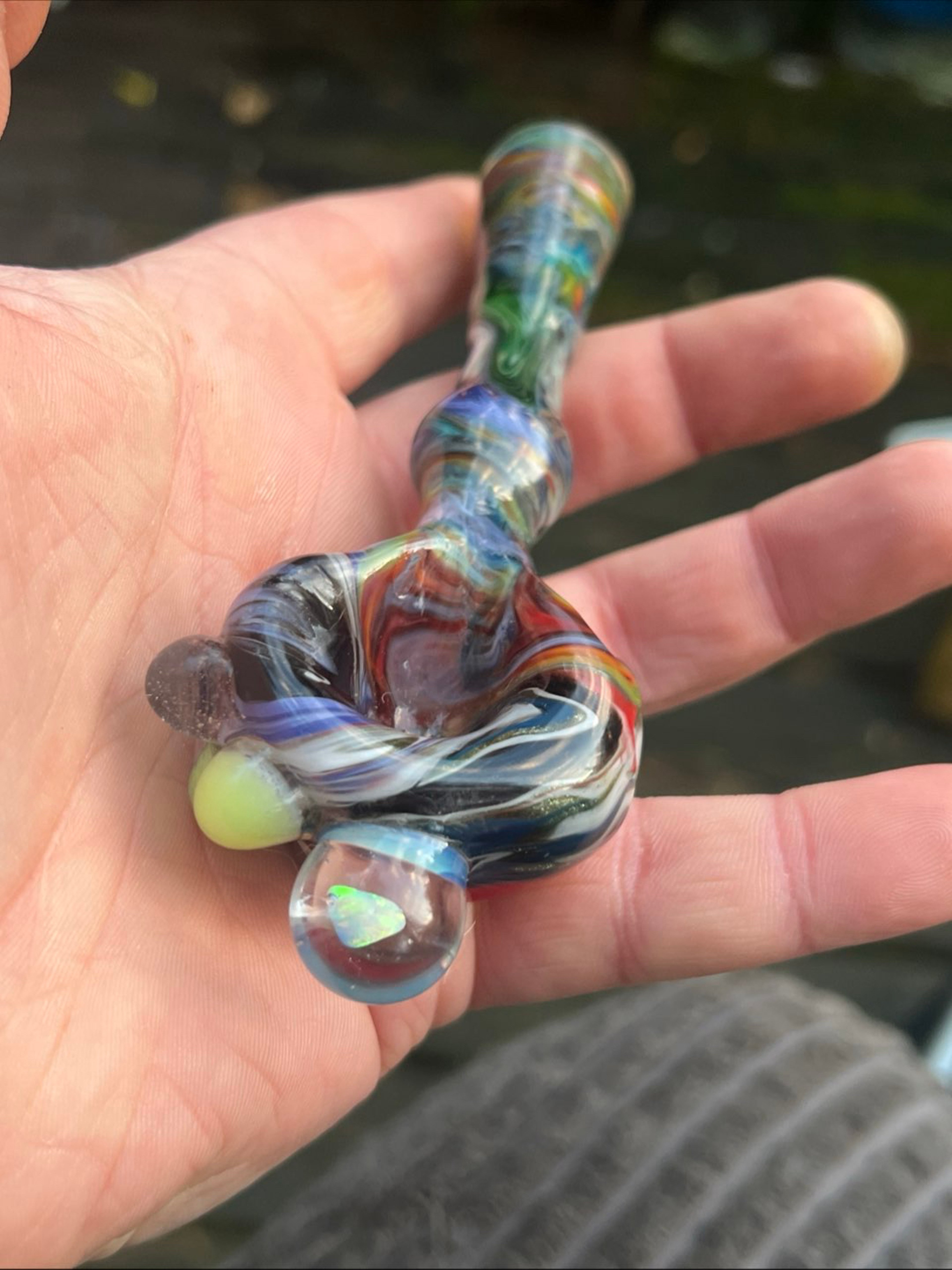 Preview pic of Multi section wig wag pipe with opal