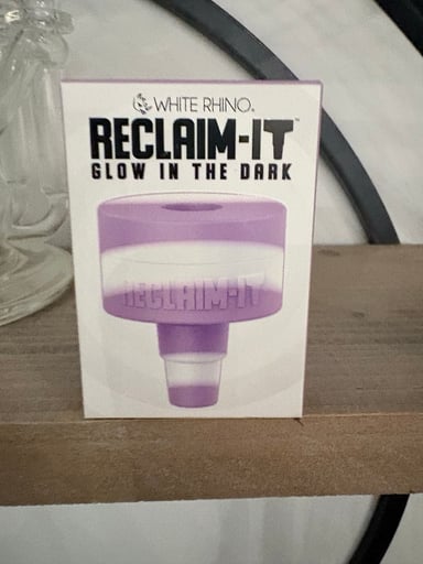 Preview pic of Reclaim-it glow in the dark white rhino