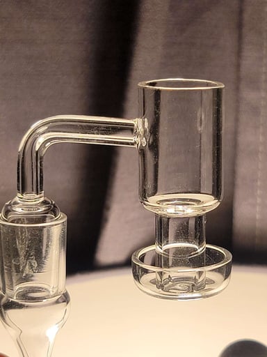 Preview pic of 18mm Male Terp Slurper Banger (No Beads)