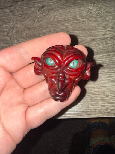 Preview pic of Goblin head pendant Kaleb folk 2016